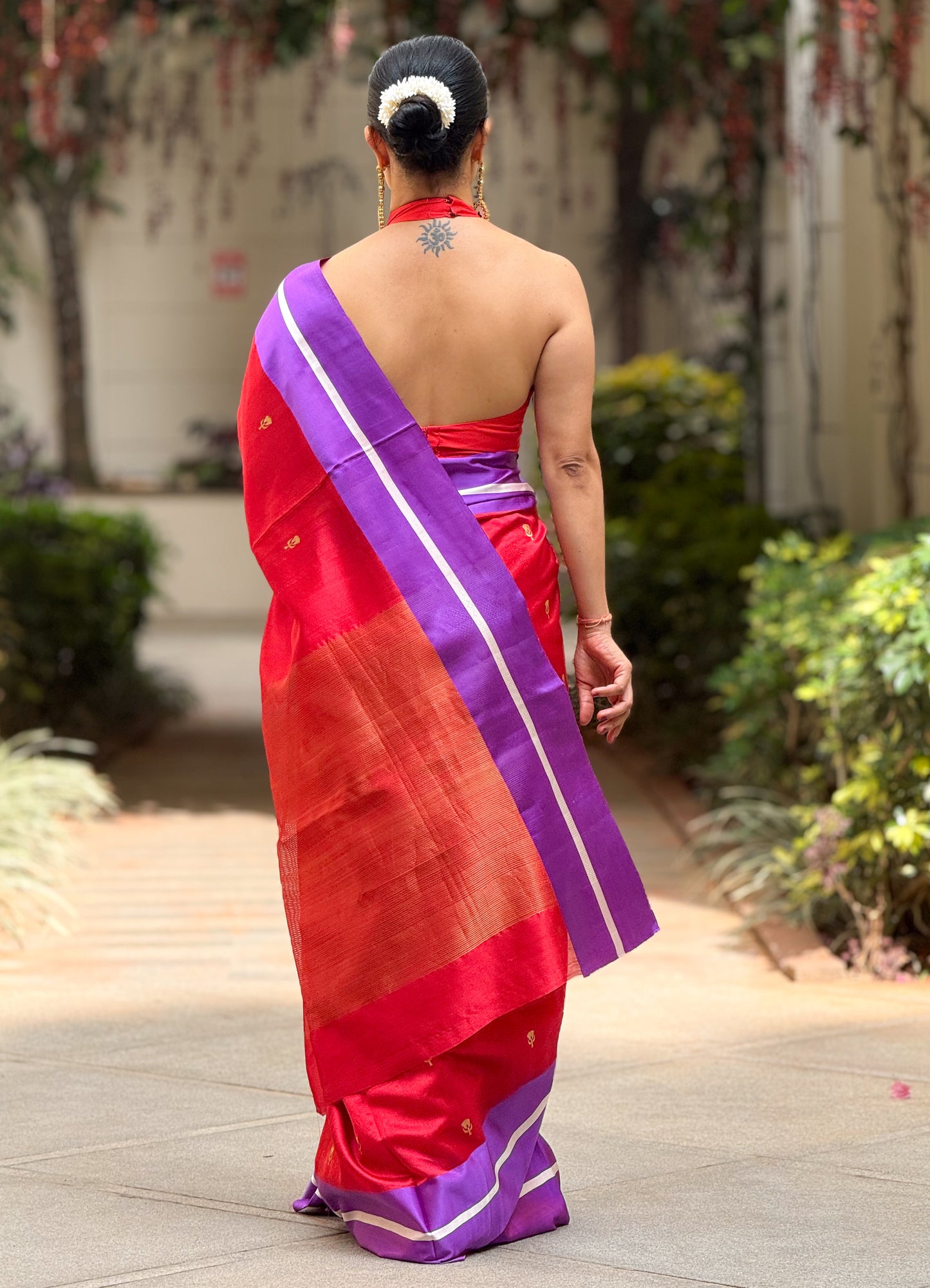 Handloom Chanderi Silk Saree