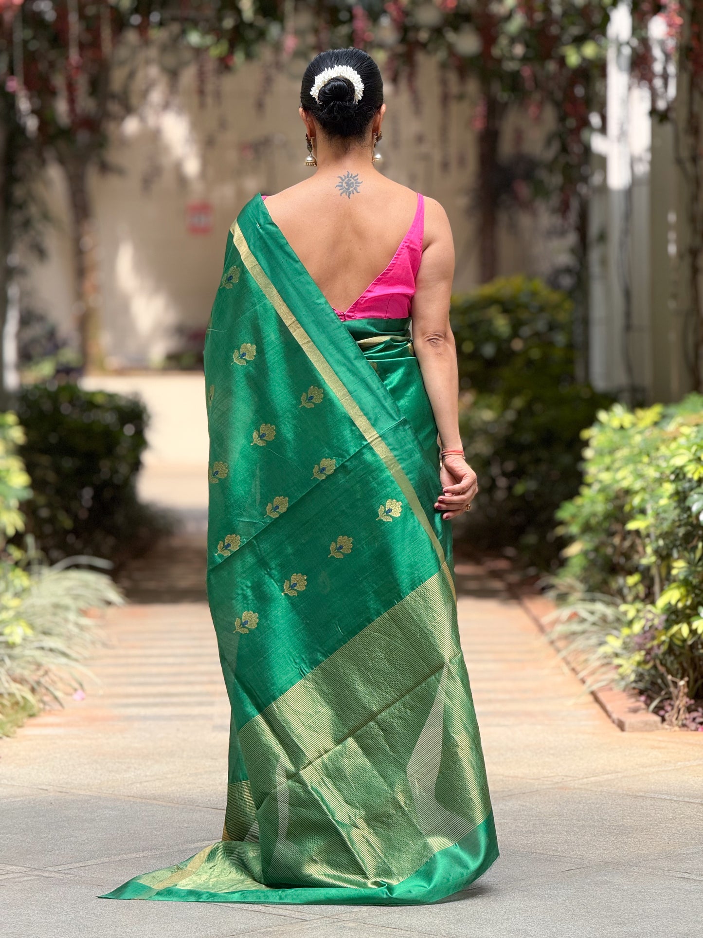 Handloom Chanderi Silk Saree