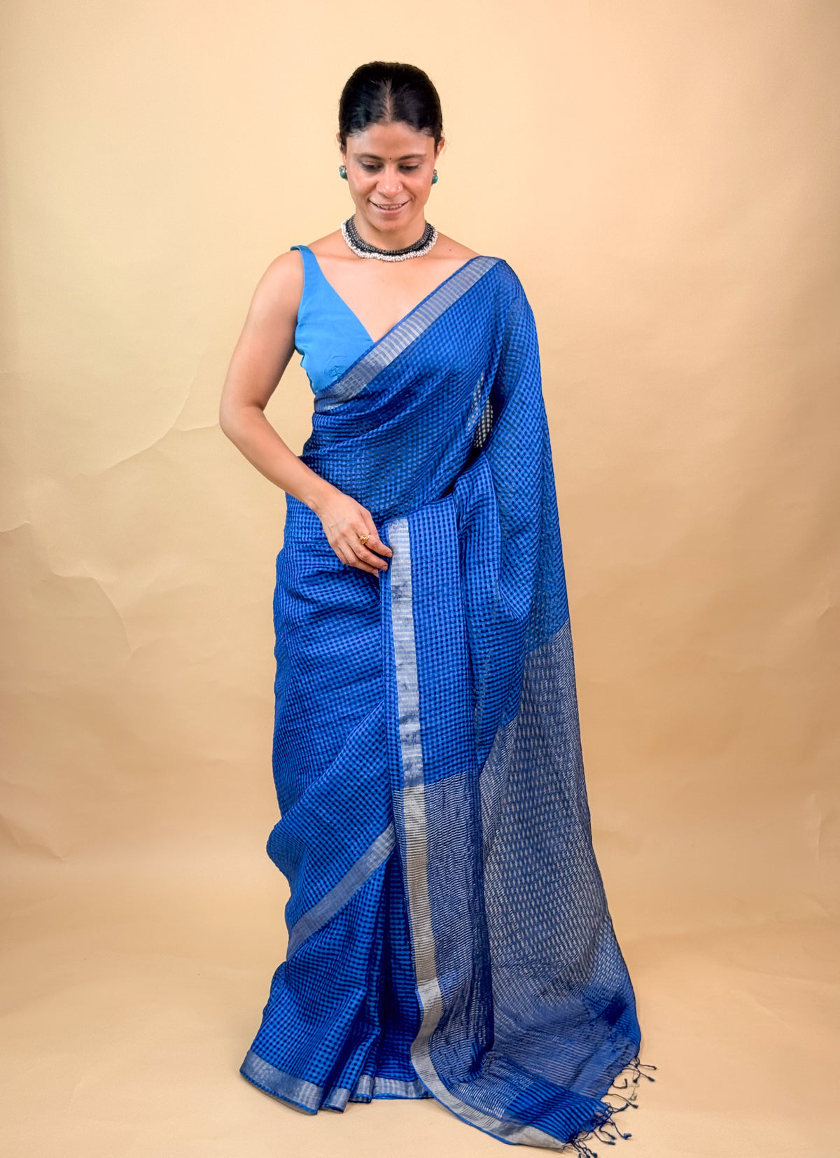 Handwoven Kota Silk Saree
