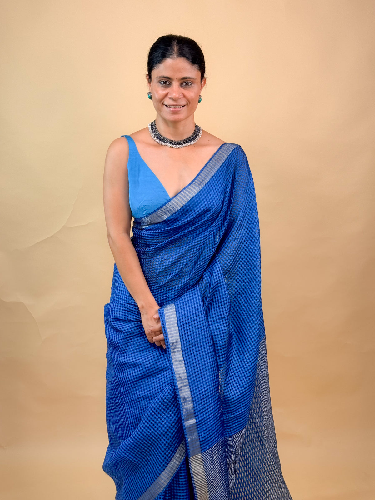 Handwoven Kota Silk Saree