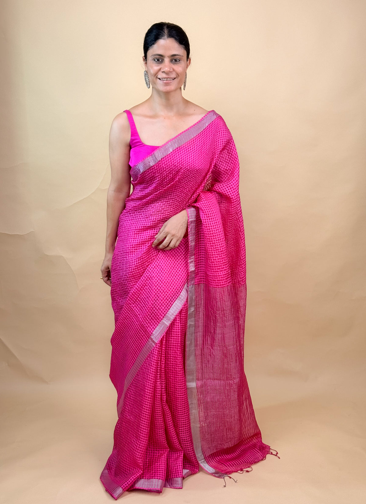 Handwoven Kota Silk Saree
