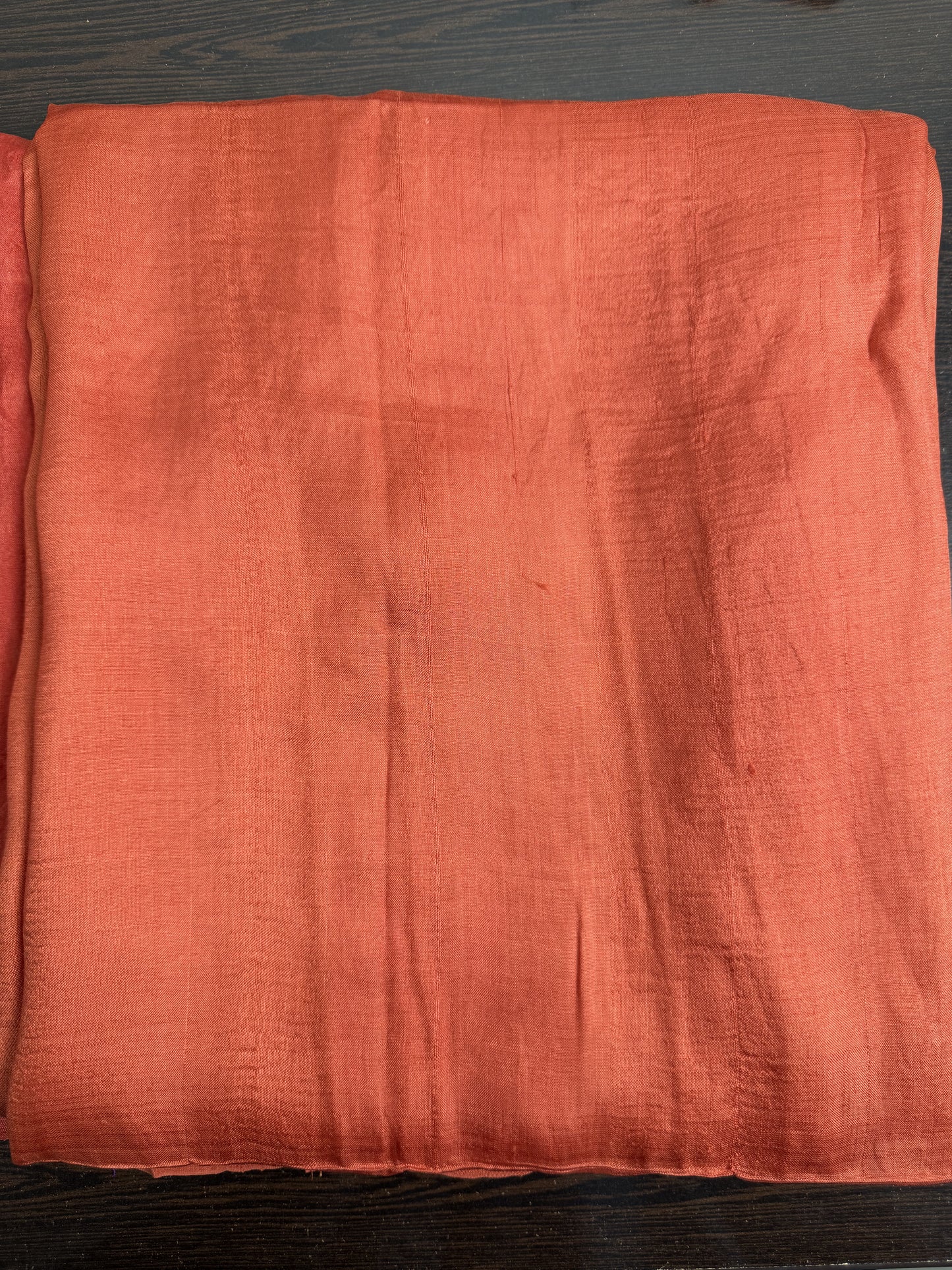 Handloom Hand Block Printed & Hand Embroidered Mulberry Silk Saree