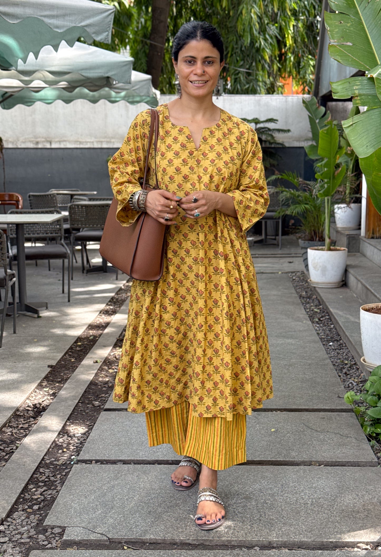 Handblock Printed Handloom Cotton Pant