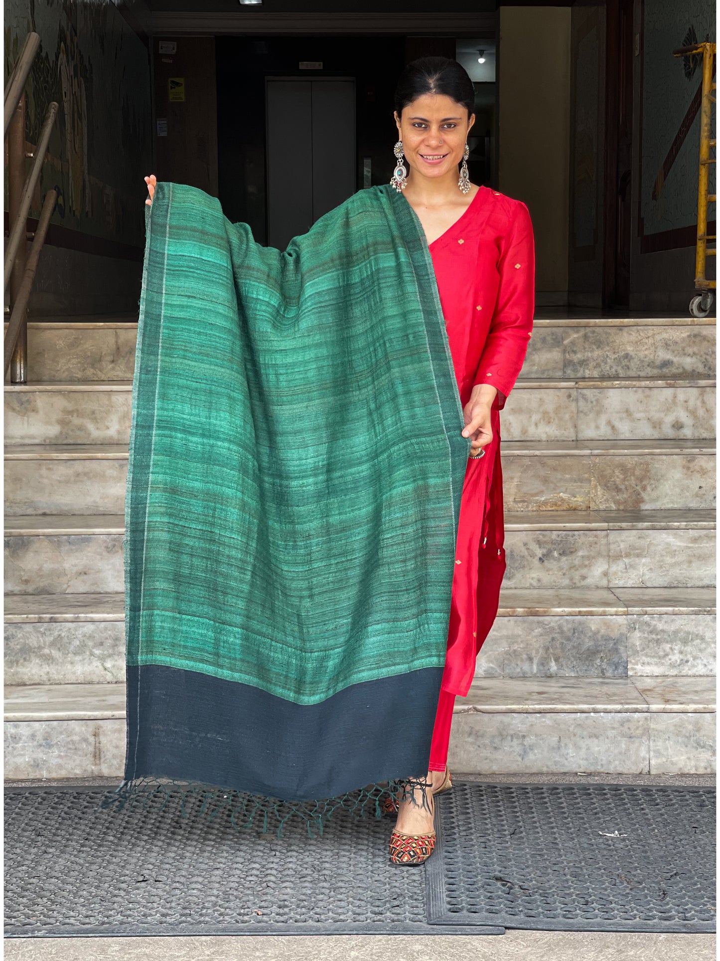 Handloom Tussar Silk Dupatta