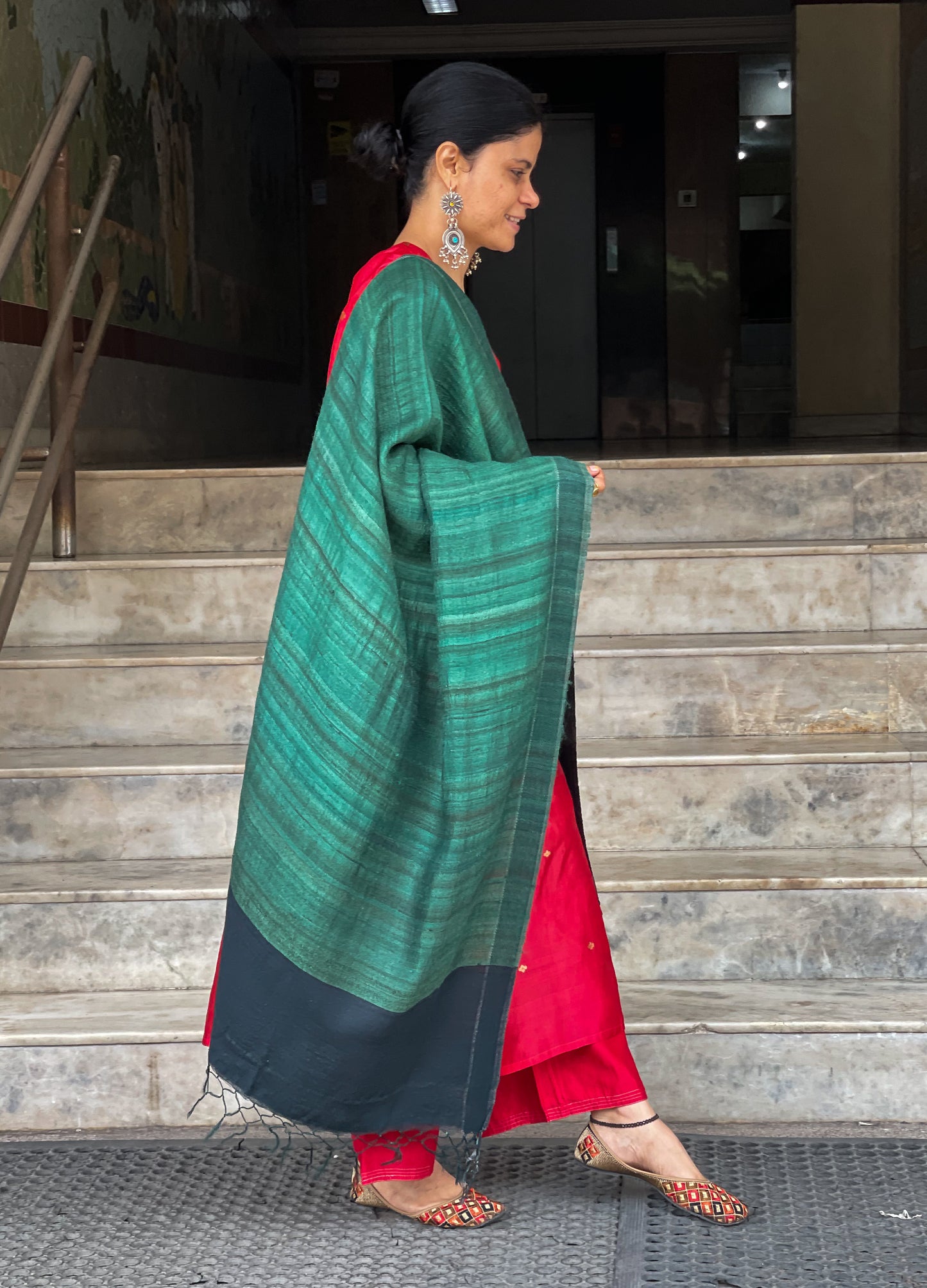 Handloom Tussar Silk Dupatta