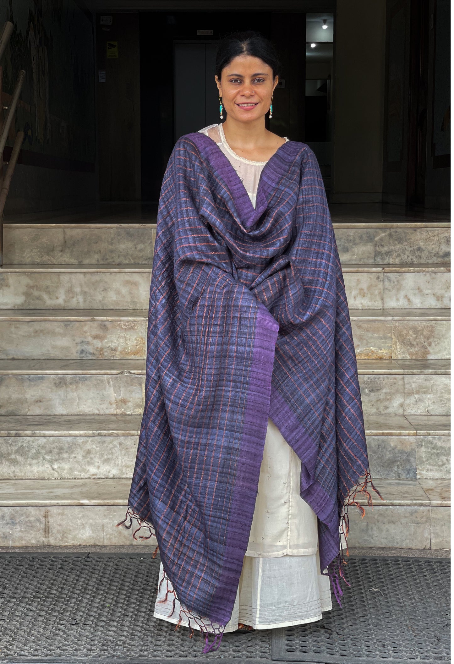 Handloom Tussar Silk Dupatta