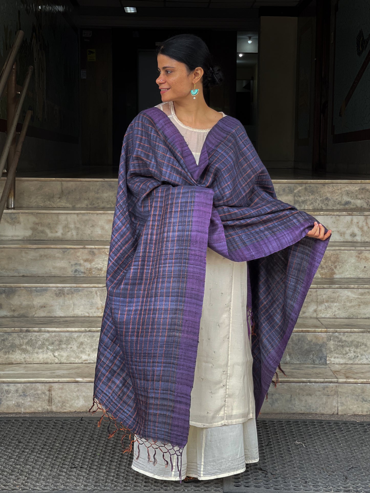 Handloom Tussar Silk Dupatta