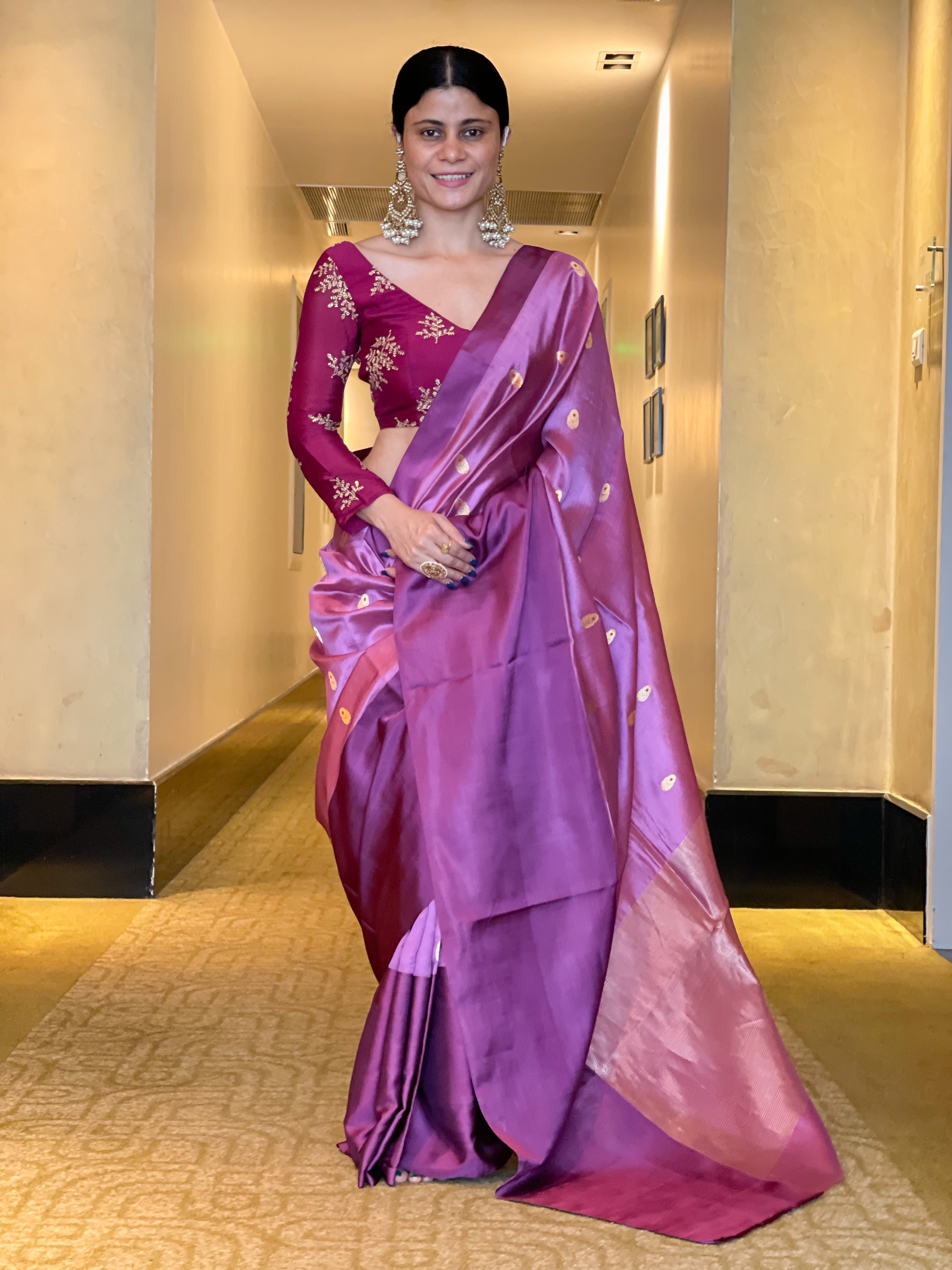 Rang Collection - Chanderi Silk Sarees – Chakori Ethnic